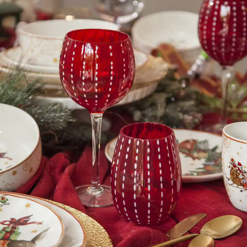 Copa Perlé Roja 530 mL Ambiente Gourmet