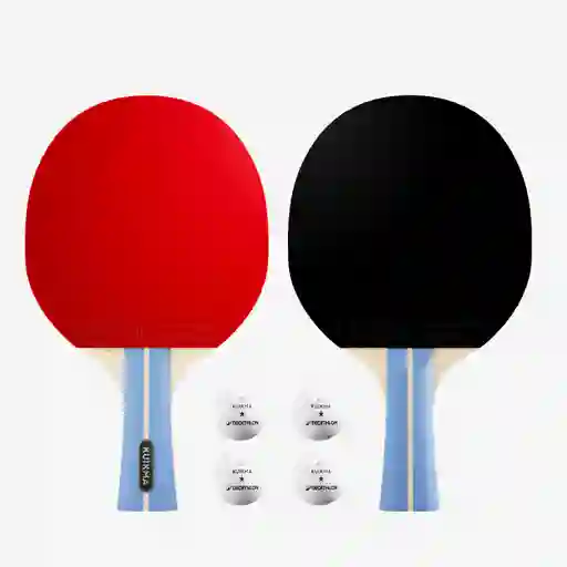 Kit de Raquetas y Pelotas de Ping Pong Pongori 100