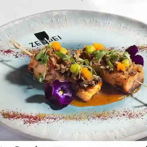 Salmon kushi