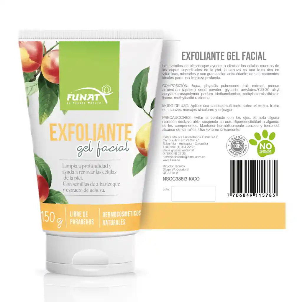 Gel Facial Exfoliante