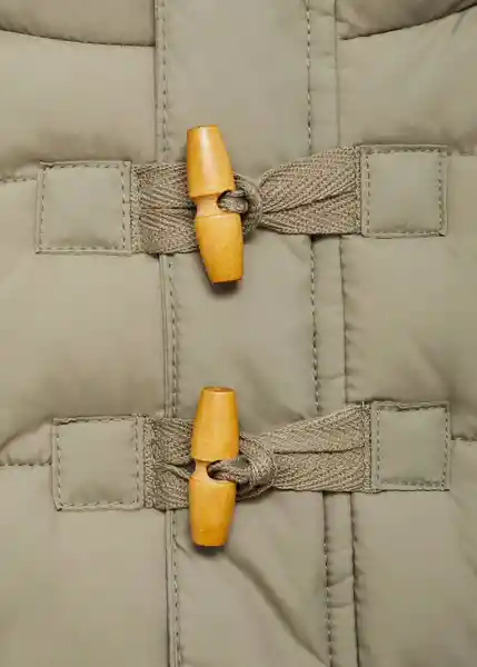 Abrigo Anorak Aldoal Verde Talla 67 Niños Mango