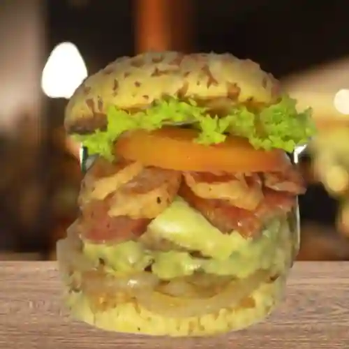 Hamburguesa Parchada