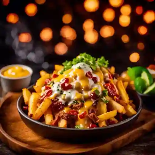 Salchipapa Montañera X 2