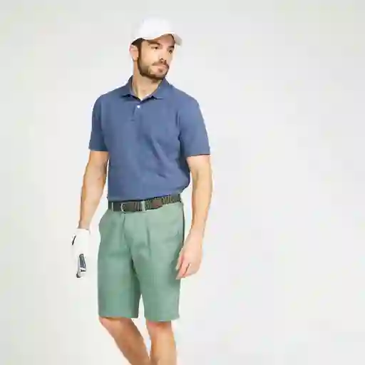 Inesis Camiseta Polo de Golf Manga Corta Hombre Azul Talla L