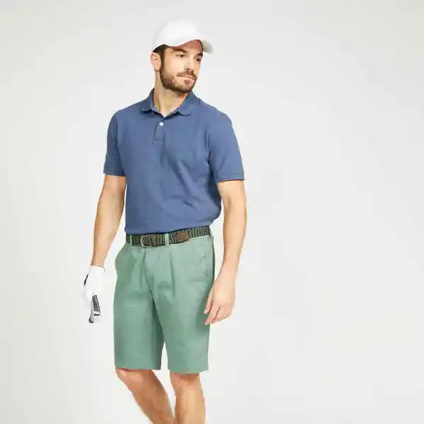 Inesis Camiseta Polo de Golf Manga Corta Hombre Azul Talla L