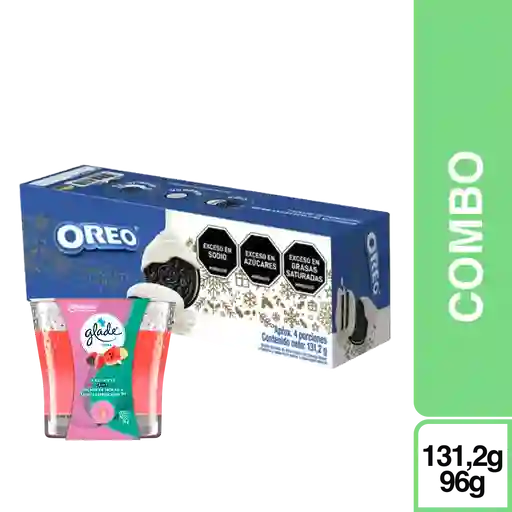 Combo Glade Vela Moras Sand + Oreo Sandwich 131 g