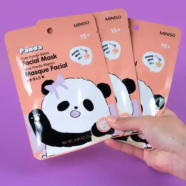 Mascarilla Facial Hidratante Panda Serie Miniso