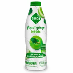 Taeq Yogurt Griego Sabor a Manzana Verde
