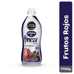 Finesse Yogurt con Probióticos Sabor Frutos Rojos