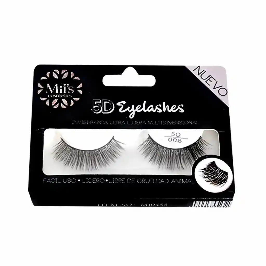 MIIS COSMETICS Pestañas Postizas 5D