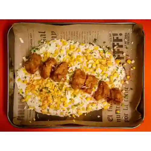 Esquites con Pollo