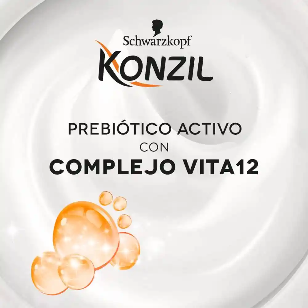 Konzil Acondicionador Prebiótico Activo con Complejo Vita12