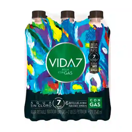 Vida7 Agua Con Gas