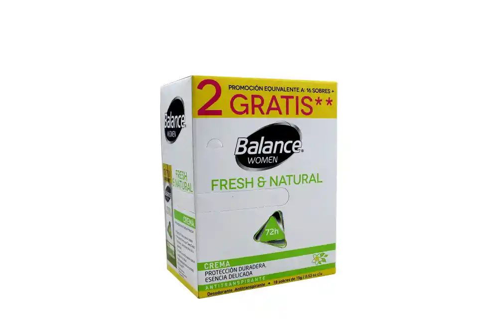 Balance Desodorante en Crema Fresh & Natural 