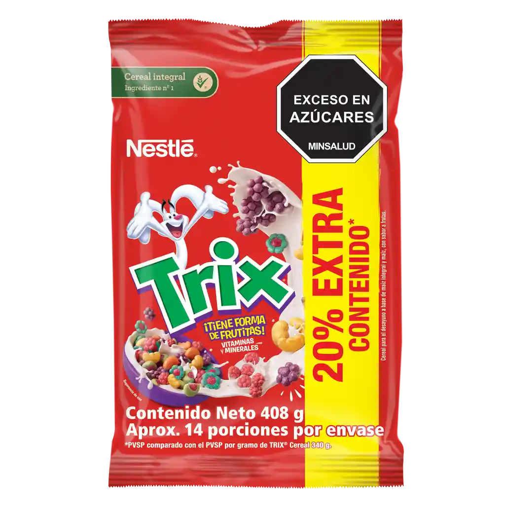 Cereal TRIX con forma de frutitas x 230g