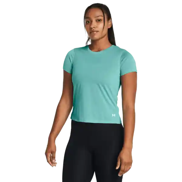 Under Armour Camiseta Streaker Azul Para Mujer Talla LG