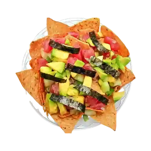 Atún y Aguacate Nacho Bowl