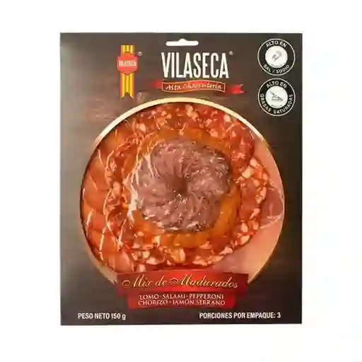 Vilaseca Salami Pepperoni Tabla Madurados Lomo