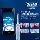 Oral-B Disney Princesas Cepillo de Dientes Eléctrico Infantil (+3 años) Cabezal Redondo 4 Stickers Personalizables Rosado