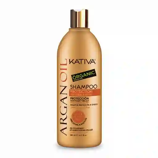 Kativa Shampoo Protección Suavidad y Brillo Aceite de Argán