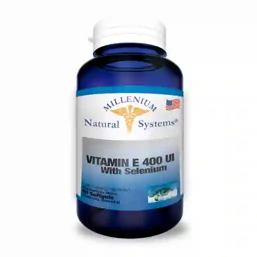 Natural Systems Suplemento Dietario Vitamina E con Selenio 