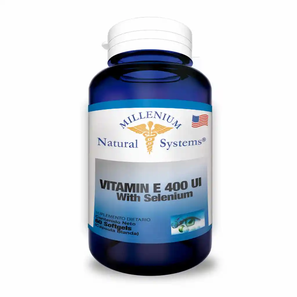 Natural Systems Suplemento Dietario Vitamina E con Selenio 