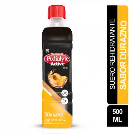 Suero Rehidratante Pedialyte Active Durazno Frasco