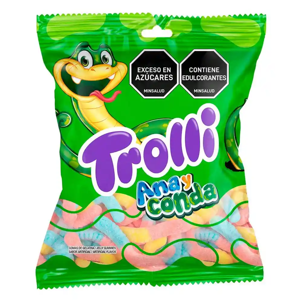 Gomas Trolli Gelatina Ana y Conda (70 Gr)