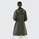 Rains Chaqueta Impermeable Para Mujer Curve Verde S
