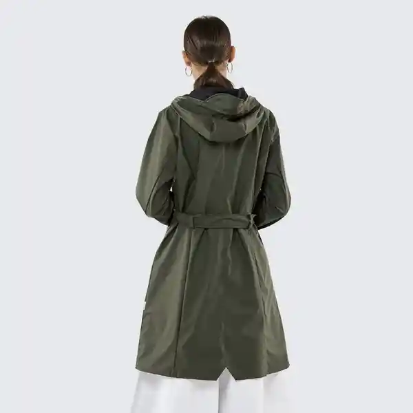 Rains Chaqueta Impermeable Para Mujer Curve Verde S
