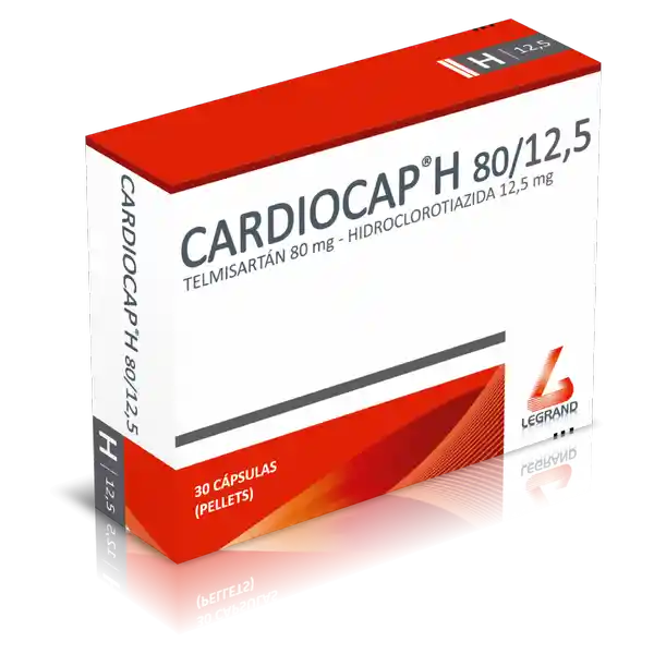 Cardiocap H (80 mg/12.5 mg)
