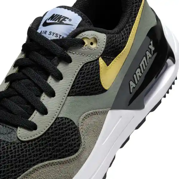 Nike Zapatos Air Max Systm Para Hombre Negro Talla 9.5