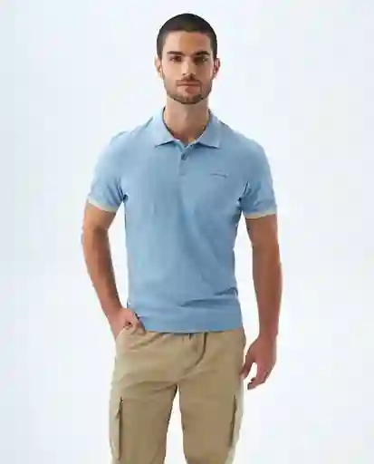 Camiseta Hombre Azul Talla M 809f000 Americanino