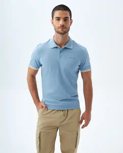 Camiseta Hombre Azul Talla M 809f000 Americanino