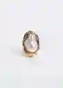 Anillo Aina Oro Talla M Mujer Mango