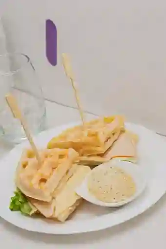 Waffles de Pan de Bono