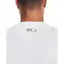 Under Armour Camiseta Heat Gear Compression Blanco Talla SM