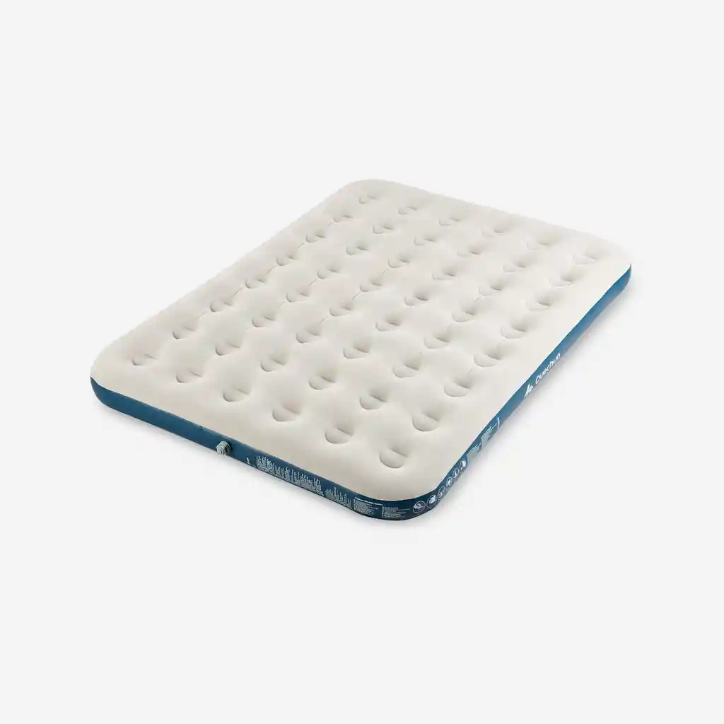 Colchon Inflable de - Dos Personas Para Camping Basic Airquechua Beige