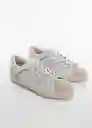 Zapatos Deportiva Vir Blanco Talla 37 Mujer Mango