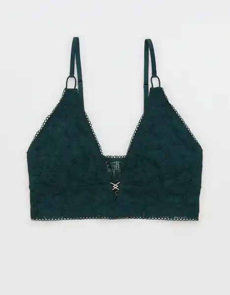 Top Bralette Aerie Verde Talla Large American Eagle