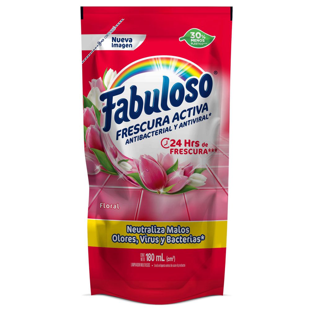 Fabuloso Limpiador Líquido Aroma Floral 180 ml