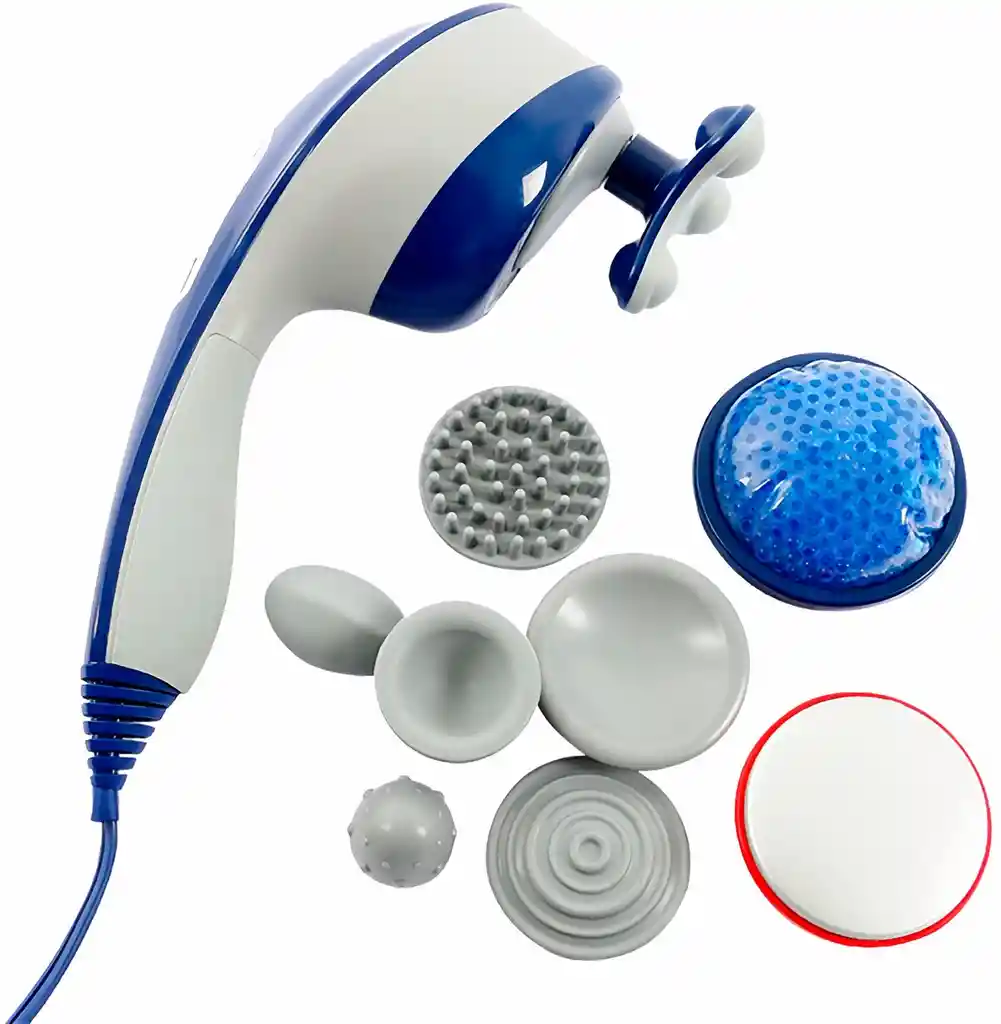 Homedics Masajeador Percutor Hhp 255 Azul Gris