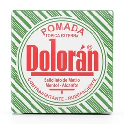 Dolorán Pomada Tópica Externa (2 g / 8 g /  8 g)