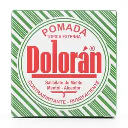 Dolorán Pomada Tópica Externa (2 g / 8 g /  8 g)