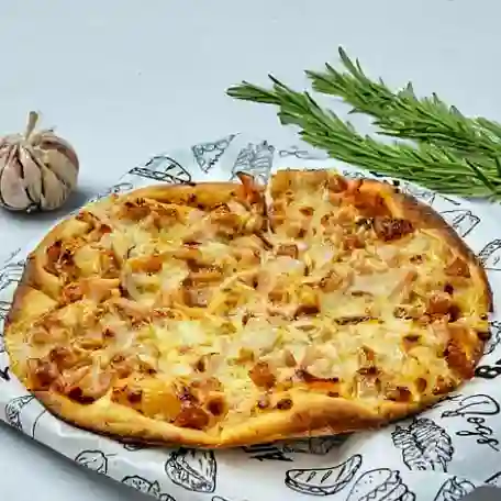 Combinada hawallana y peperoni.
