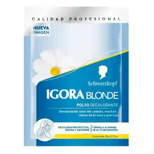 Polvo Igora Vital Decolorante Blonde (20 Gr)