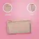 Bolso Cartera Multiuso Con Asa de Mano Color Negro Serie Miniso