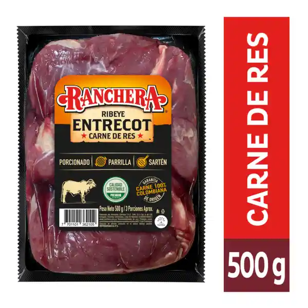 Ranchera Carde de Res Ribeye Entrecot