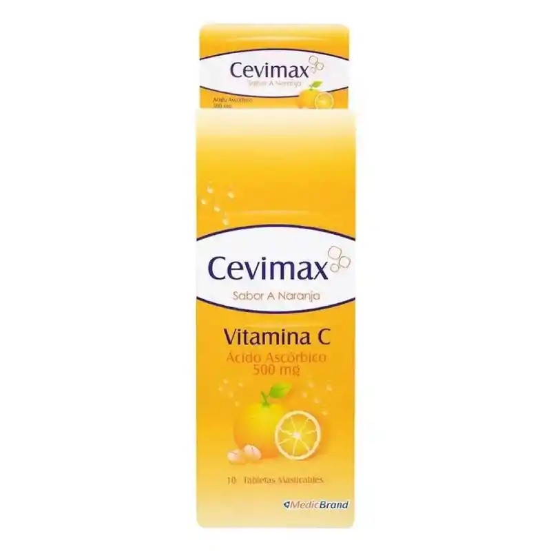 Cevimax Ácido Ascórbico (500 mg)