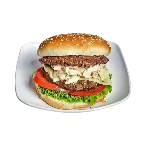 Hamburguesa Pollo Desmechado